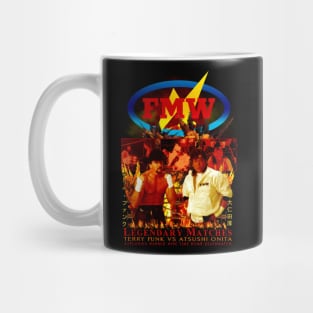 FMW - Exploding Barbed Wire Deathmatch - Onita VS Funk Mug
